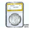 Image 1 : 1878-S Morgan Silver Dollar PGA MS64