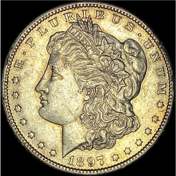 1897-S Silver Morgan Dollar CLOSELY UNCIRCULATED