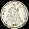 Image 1 : 1860 Seated Liberty Quarter CLOSELY UNCIRCULATED