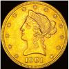 Image 1 : 1901 Liberty Head $10 Eagle Gold Coin UNCIRCULATED