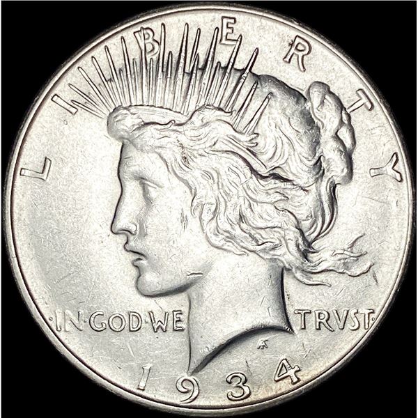 1934-D Silver Peace Dollar CLOSELY UNCIRCULATED