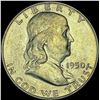 1950-D Silver Half Dollar Franklin CHOICE BU