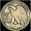 Image 2 : 1938-D Silver Half Dollar Walking Liberty LIGHTLY CIRCULATED