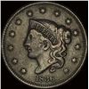 Image 1 : 1836 Coronet Head Large Cent LIGHTLY CIRCULATED