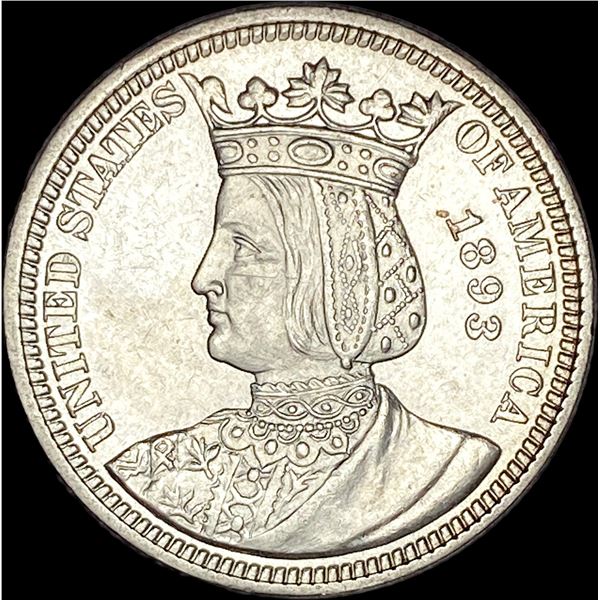 1893 Columbian Exposition Isabella Quarter UNCIRCULATED