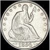 Image 1 : 1854 Arrows Seated Liberty Half Dollar CLOSELY UNCIRCULATED
