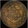 Image 2 : 1828 Coronet Head Large Cent NICELY CIRCULATED