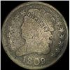 Image 1 : 1809 Classic Head Half Cent NICELY CIRCULATED