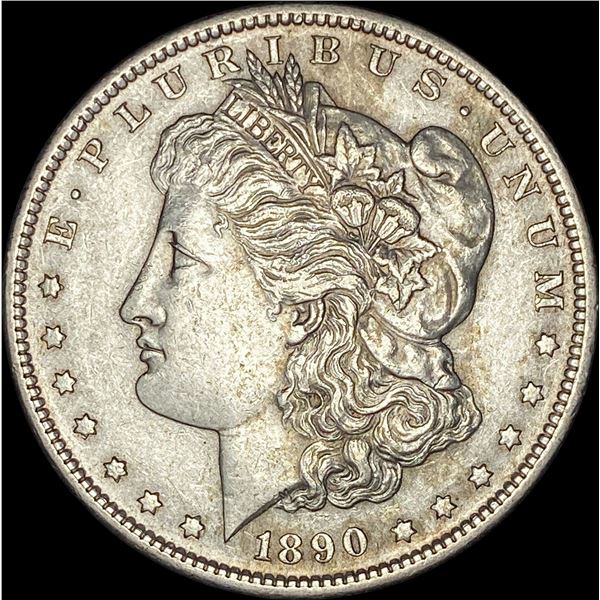 1890-S Silver Morgan Dollar CHOICE AU