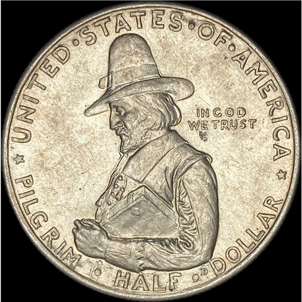 1920 Silver Pilgrim Half Dollar UNCIRCULATED