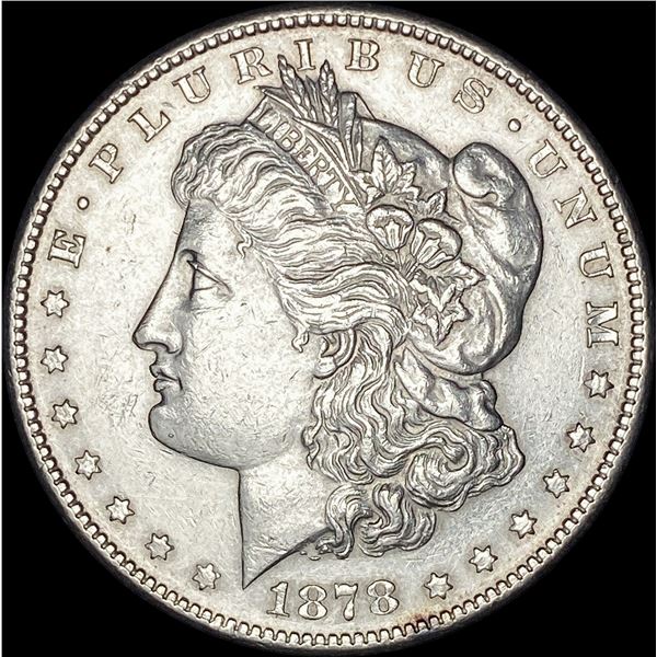 1878-S Silver Morgan Dollar CLOSELY UNCIRCULATED