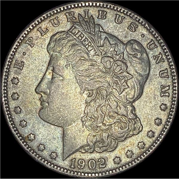 1902 Morgan Silver Dollar NEARLY UNCIRCULATED