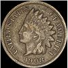 Image 1 : 1908-S Indian Head Cent LIGHTLY CIRCULATED