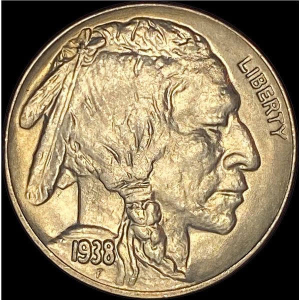 1938-D Buffalo Nickel GEM BU