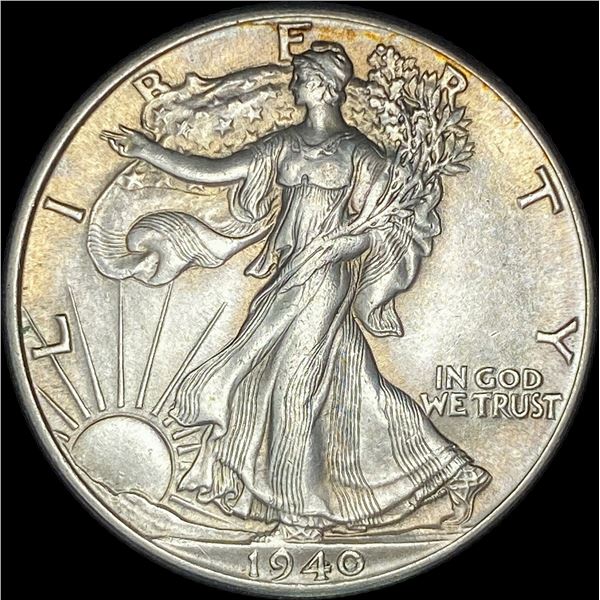 1940 Silver Half Dollar (Walking Liberty) CHOICE BU