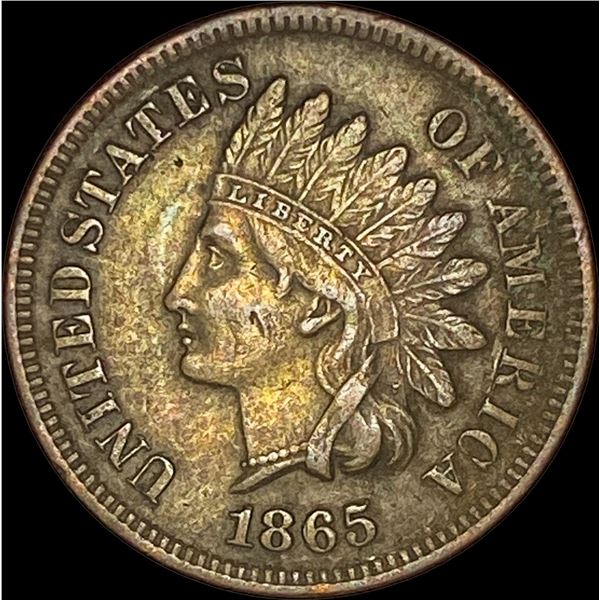 1865 Indian Head Cent CLOSELY UNCIRCULATED