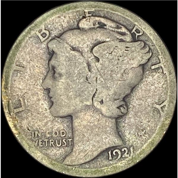 1921 Mercury Dime NICELY CIRCULATED