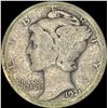Image 1 : 1921 Mercury Dime NICELY CIRCULATED