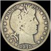 Image 1 : 1915 Silver Half Dollar (Barber) NICELY CIRCULATED