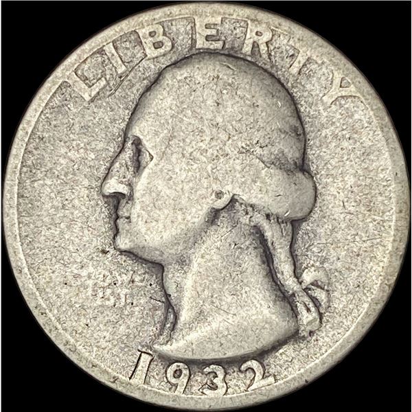 1932-S Silver Washington Quarter NICELY CIRCULATED