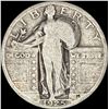 Image 1 : 1925 Silver Standing Liberty Quarter NICELY CIRCULATED