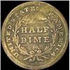 Image 2 : 1838-O Silver Half Dime NICELY CIRCULATED