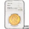 Image 1 : 1904 $20 Gold Double Eagle NGC MS61