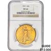 Image 1 : 1927 $20 Gold Double Eagle NGC MS62