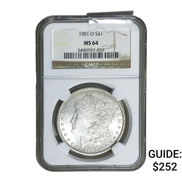 1900-O Morgan Silver Dollar PCGS MS64