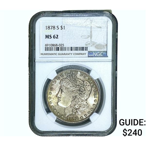 1901-O Morgan Silver Dollar NGC MS64