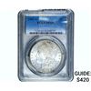 Image 1 : 1881-S Morgan Silver Dollar PCGS MS65