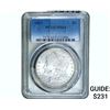 1887 Morgan Silver Dollar PCGS MS64