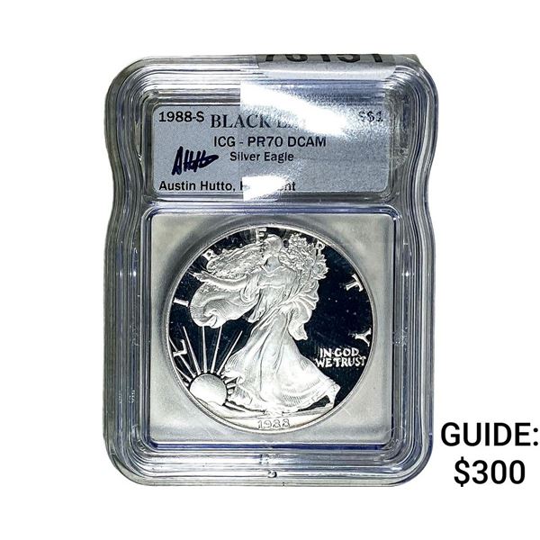 1988-S Silver Eagle ICG PR70 DCAM