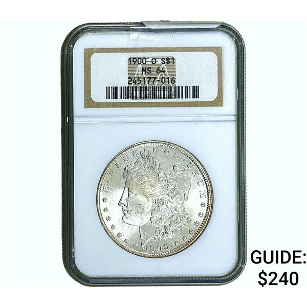 1900-O Morgan Silver Dollar NGC MS64