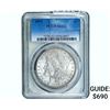 Image 1 : 1899 Morgan Silver Dollar PCGS MS62