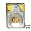 Image 1 : 1909 Wheat Cent ANACS MS65 VDB Red