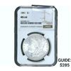 Image 1 : 1881 Morgan Silver Dollar NGC MS64