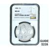 Image 1 : 1886 Morgan Silver Dollar NGC MS64
