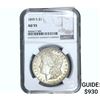 Image 1 : 1899-S Morgan Silver Dollar NGC AU55