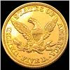 Image 2 : 1847 $5 Gold Half Eagle UNCIRCULATED