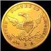 Image 2 : 1838 $5 Gold Half Eagle CHOICE AU