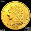 Image 1 : 1836 $5 Gold Half Eagle UNCIRCULATED