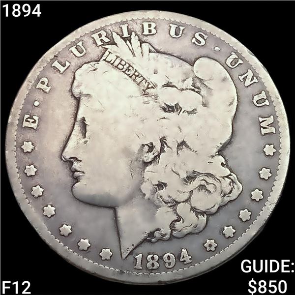 1894 Morgan Silver Dollar NICELY CIRCULATED