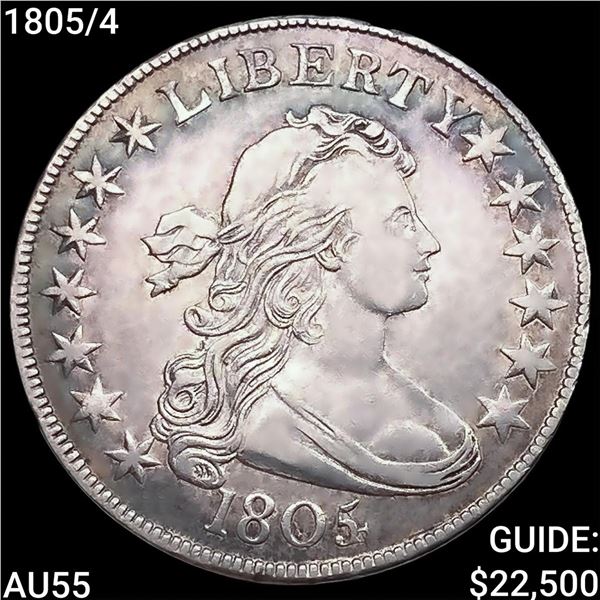1805/4 Draped Bust Half Dollar HIGH GRADE