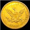 Image 2 : 1844 $5 Gold Half Eagle UNCIRCULATED