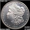 Image 1 : 1881-CC Morgan Silver Dollar GEM BU DMPL