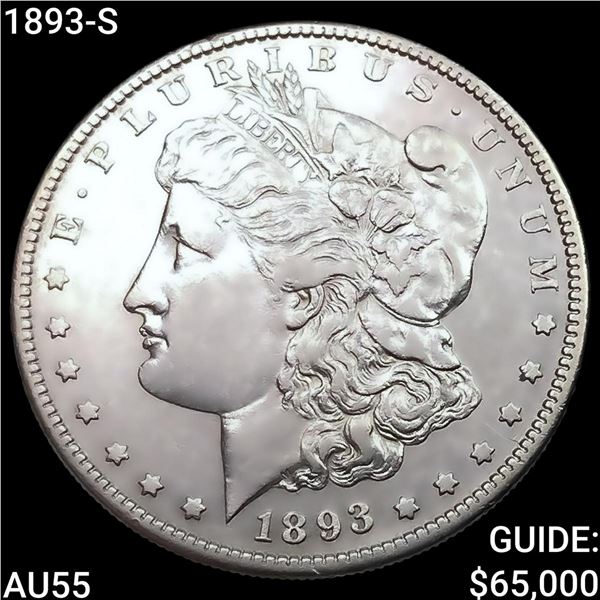 1893-S Morgan Silver Dollar HIGH GRADE