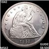 Image 1 : 1842 Seated Liberty Dollar CHOICE BU