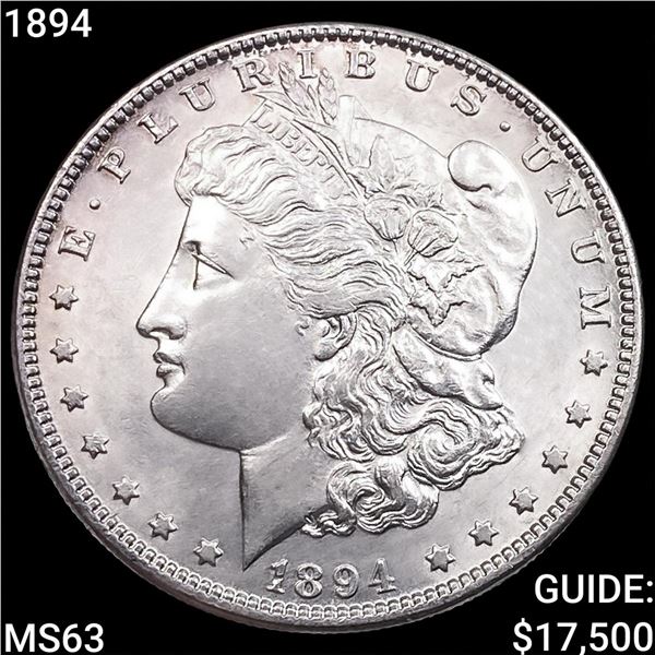 1894 Morgan Silver Dollar CHOICE BU