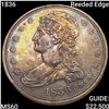 Image 1 : 1836 Reeded Edge Capped Bust Half Dollar UNCIRCULATED